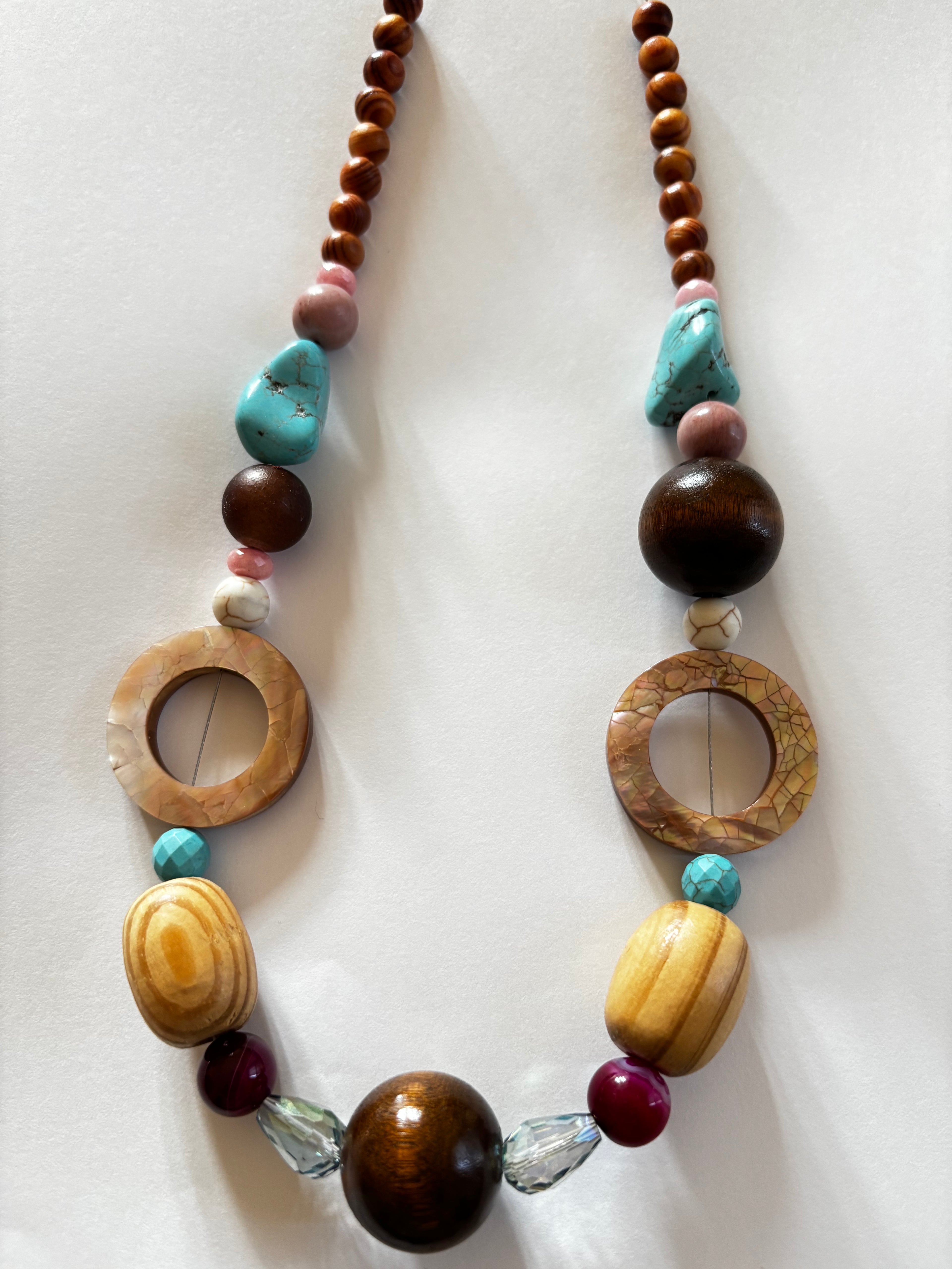 “Desert Siren” Multi colored necklace